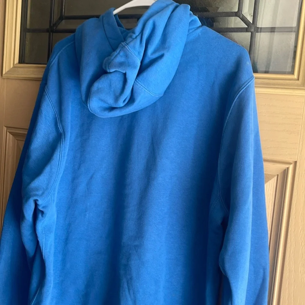 Nike Men's Blue Hoodie - Picture 3 of 4